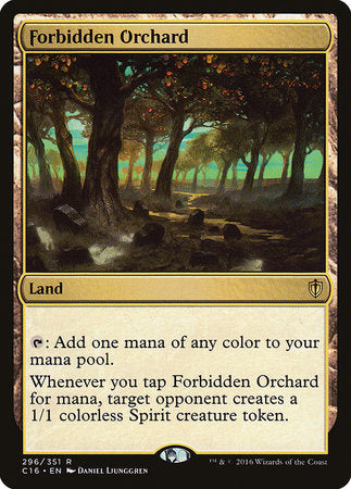 Forbidden Orchard [Commander 2016]