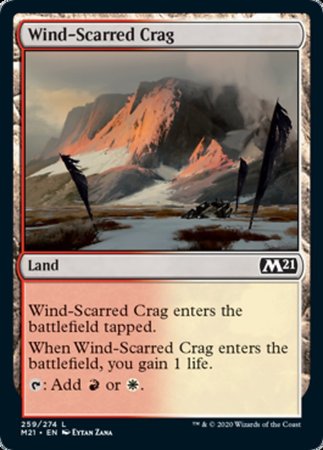 Wind-Scarred Crag [Core Set 2021]