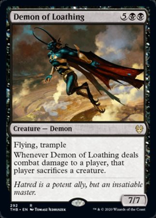 Demon of Loathing [Theros Beyond Death]