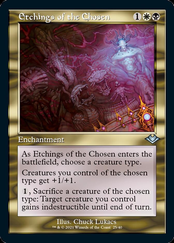 Etchings of the Chosen (Retro Foil Etched) [Modern Horizons 2]