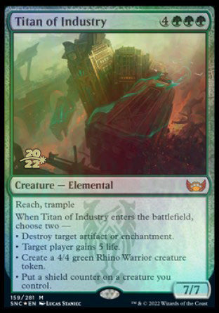 Titan of Industry [Streets of New Capenna Prerelease Promos]
