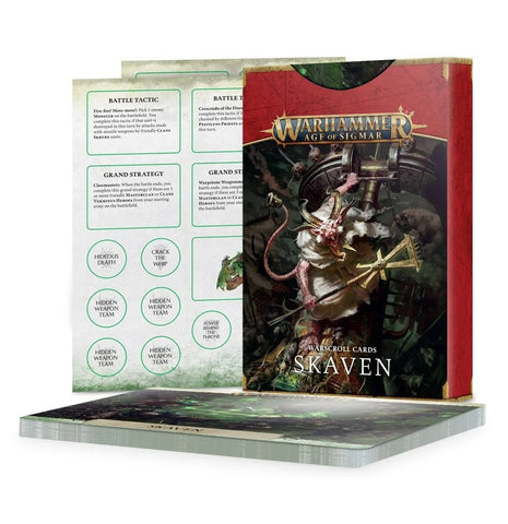 Warscroll Cards: Skaven (2022)