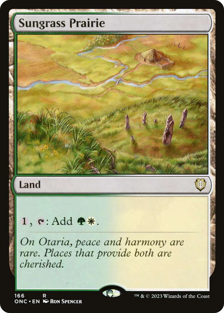 Sungrass Prairie [Phyrexia: All Will Be One Commander]