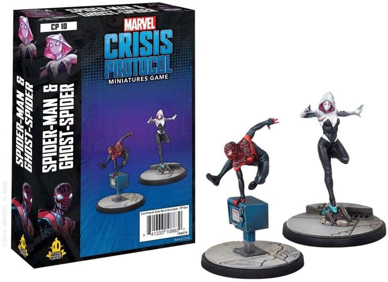 Marvel Crisis Protocol Spider-Man and Ghost-Spider