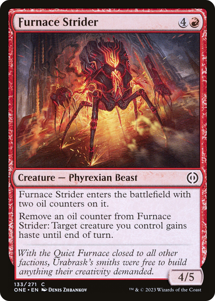 Furnace Strider [Phyrexia: All Will Be One]