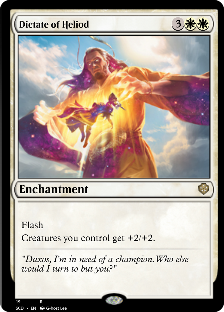 mtg daxos commander deck Elite Enchantment Deck- - Black White - Custom Built - - EDH Each deck features its own special Commander (both oversized and regular What are some good cards