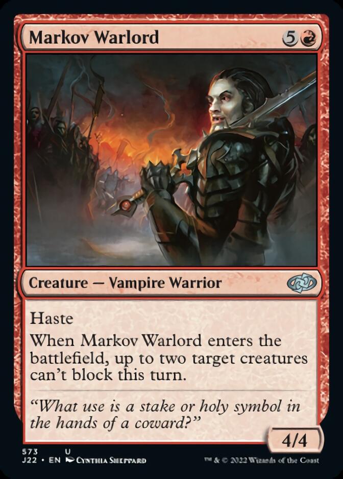 Markov Warlord [Jumpstart 2022]