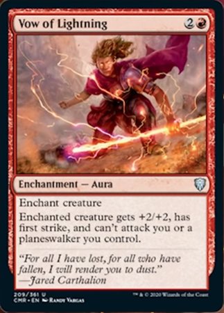 Vow of Lightning [Commander Legends]