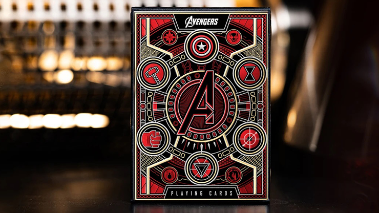 Avengers: Red Edition Playing Cards