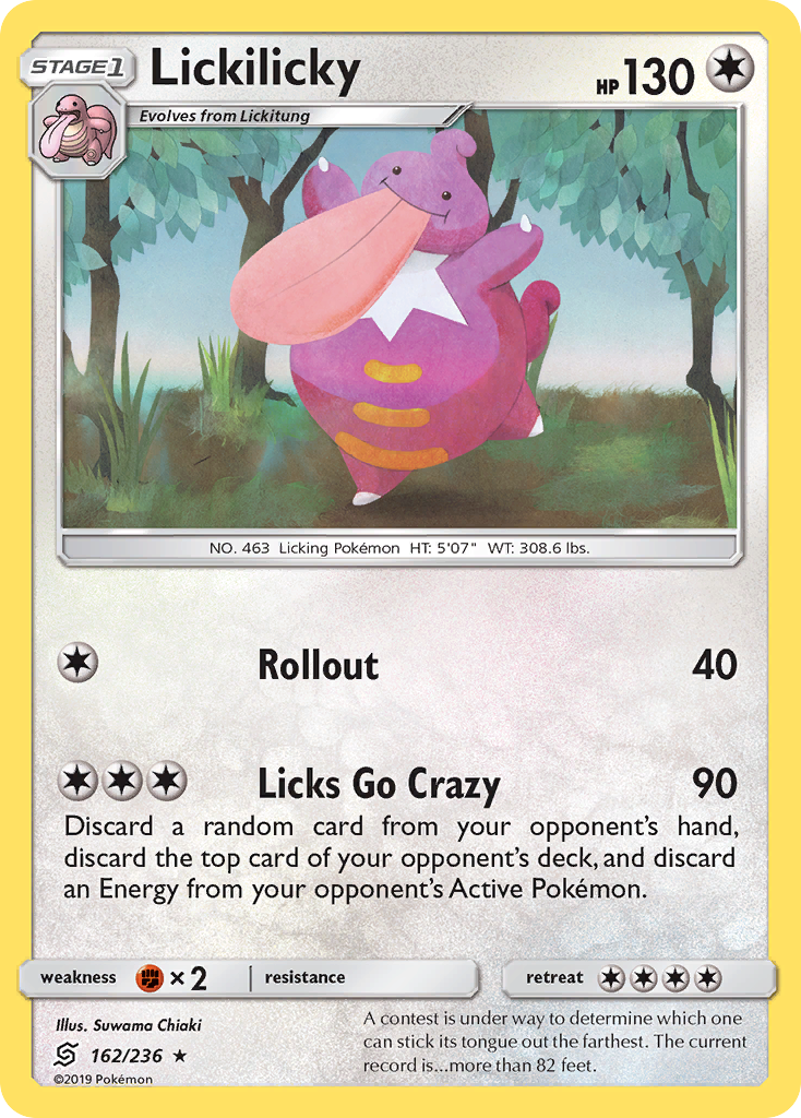 Lickilicky (162/236) [Sun & Moon: Unified Minds]