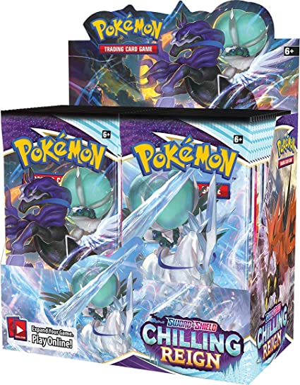 Pokemon Sword & Shield: Chilling Reign Booster Box