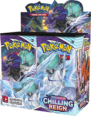 Pokemon Sword & Shield: Chilling Reign Booster Box