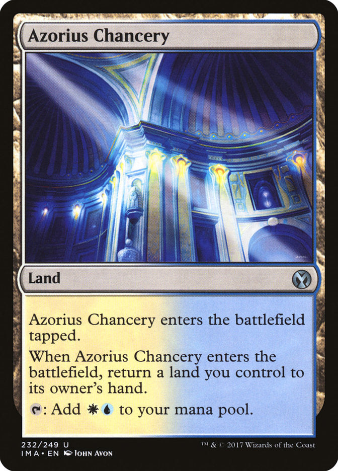 Azorius Chancery [Iconic Masters]