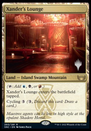 Xander's Lounge (Promo Pack) [Streets of New Capenna Promos]