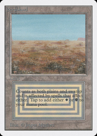 Scrubland [Unlimited Edition]