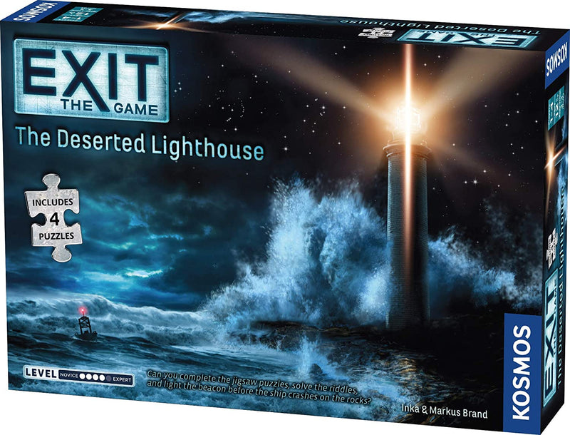 EXIT: The Deserted Lighthouse (With Jigsaw Puzzles)
