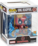 Pop! Deluxe Marvel Heroes King Deadpool on Throne