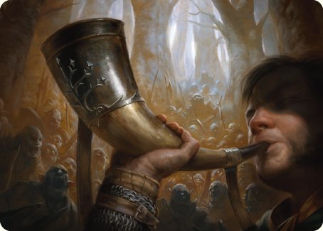 Horn of Gondor Art Card [The Lord of the Rings: Tales of Middle-earth