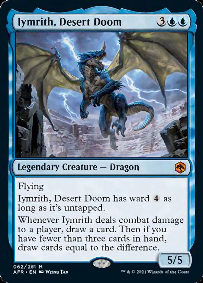 forgotten realms cards mtg Mtg Adventures in the Forgotten Realms Iymrith, Desert Doom