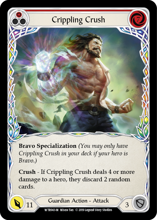 Crippling Crush [WTR043-M] Alpha Print Rainbow Foil