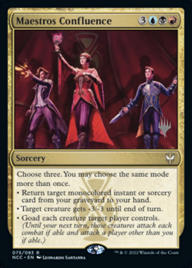 Maestros Confluence (Promo Pack) [Streets of New Capenna Commander Promos]