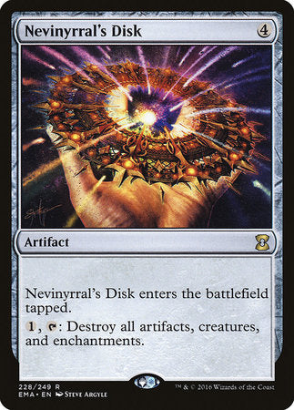 Nevinyrral's Disk [Eternal Masters]