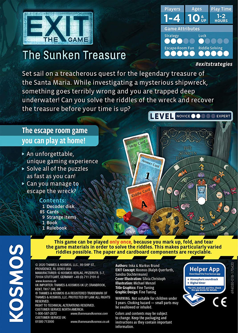 Exit: The Game - The Sunken Treasure