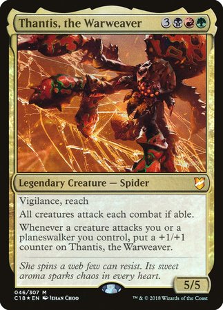 Thantis, the Warweaver [Commander 2018]