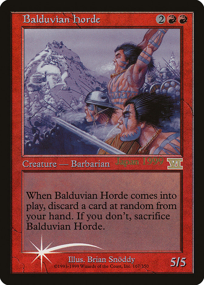 Balduvian Horde (Worlds) [World Championship Promos]