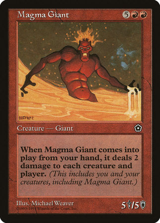Magma Giant [Portal Second Age]