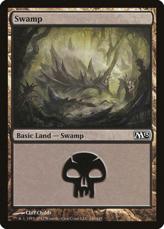 Swamp (240) [Magic 2013]