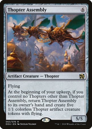 Thopter Assembly [Duel Decks: Elves vs. Inventors]