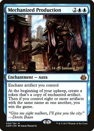 Mechanized Production [Aether Revolt Promos]