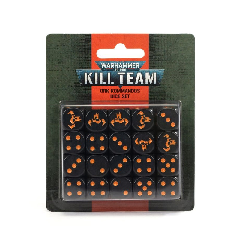 Kill Team: Ork Kommandos Dice