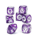 Blood Bowl: Dark Elf Team Dice