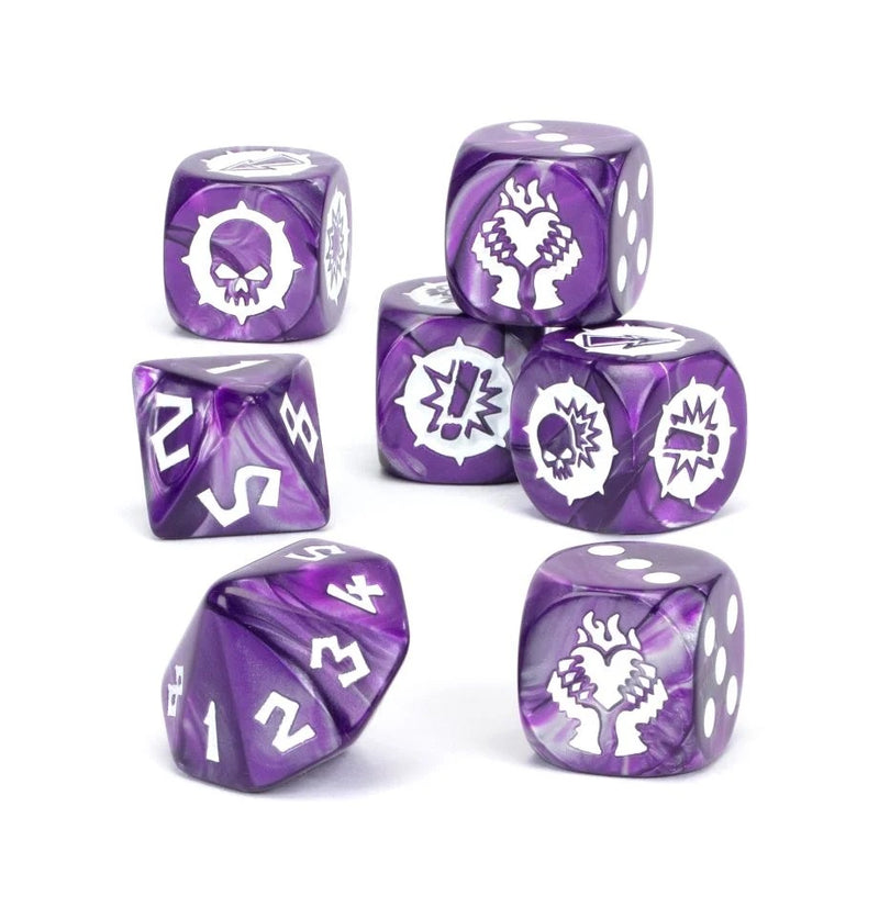 Blood Bowl: Dark Elf Team Dice