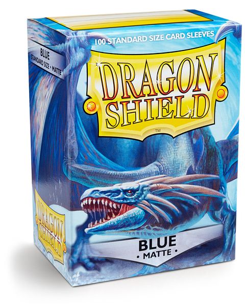 Dragon Shield 100ct Matte Deck Sleeves - Blue
