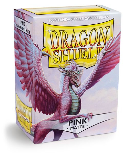 Dragon Shield 100ct Matte Deck Sleeves - Pink