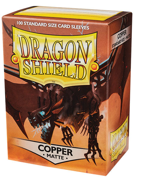 Dragon Shield 100ct Matte Deck Sleeves - Copper
