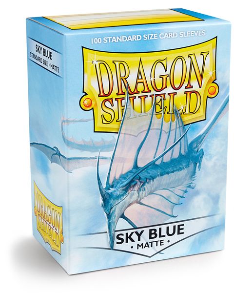 Dragon Shield 100ct Matte Deck Sleeves - Sky Blue