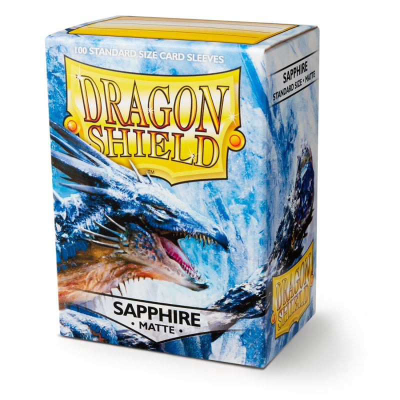 Dragon Shield 100ct Matte Deck Sleeves - Sapphire