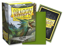 Dragon Shield 100ct Matte Deck Sleeves - Olive