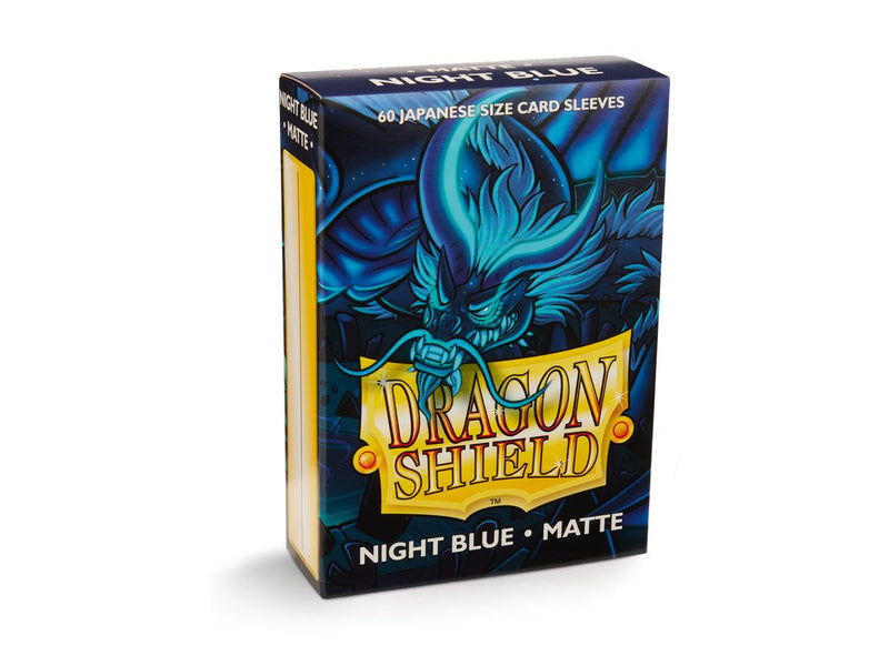 Dragon Shield Matte Sleeve - Night Blue ‘Delphion’ 60ct