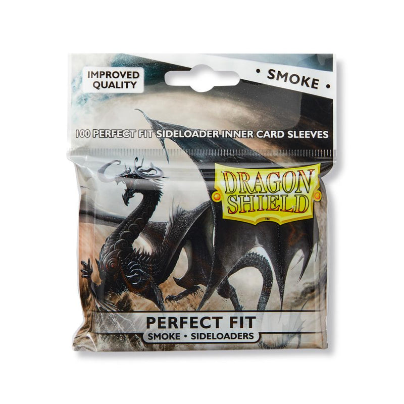 Dragon Shield Perfect Fit Sleeve - Smoke ‘Shinon’ 100ct