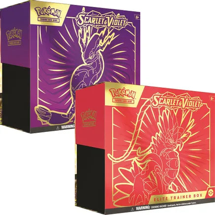Scarlet & Violet Elite Trainer Boxes