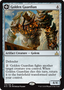 Golden Guardian [Rivals of Ixalan]