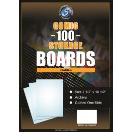 Comic Boards Golden 100-Count Packaged