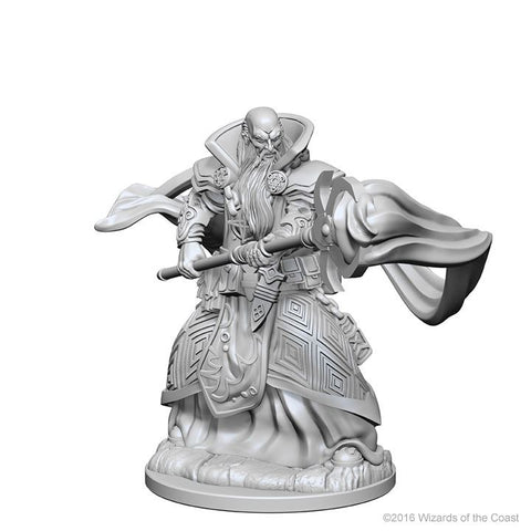 D&D Human Male Wizard Unpainted Miniature