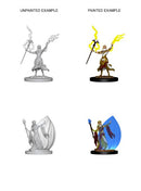 D&D Elf Female Wizard Unpainted Miniature