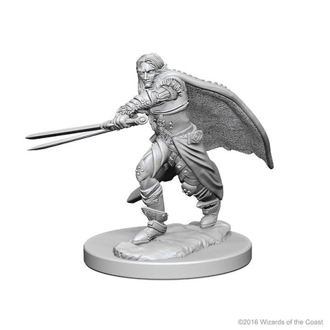 D&D Elf Male Ranger Unpainted Miniature